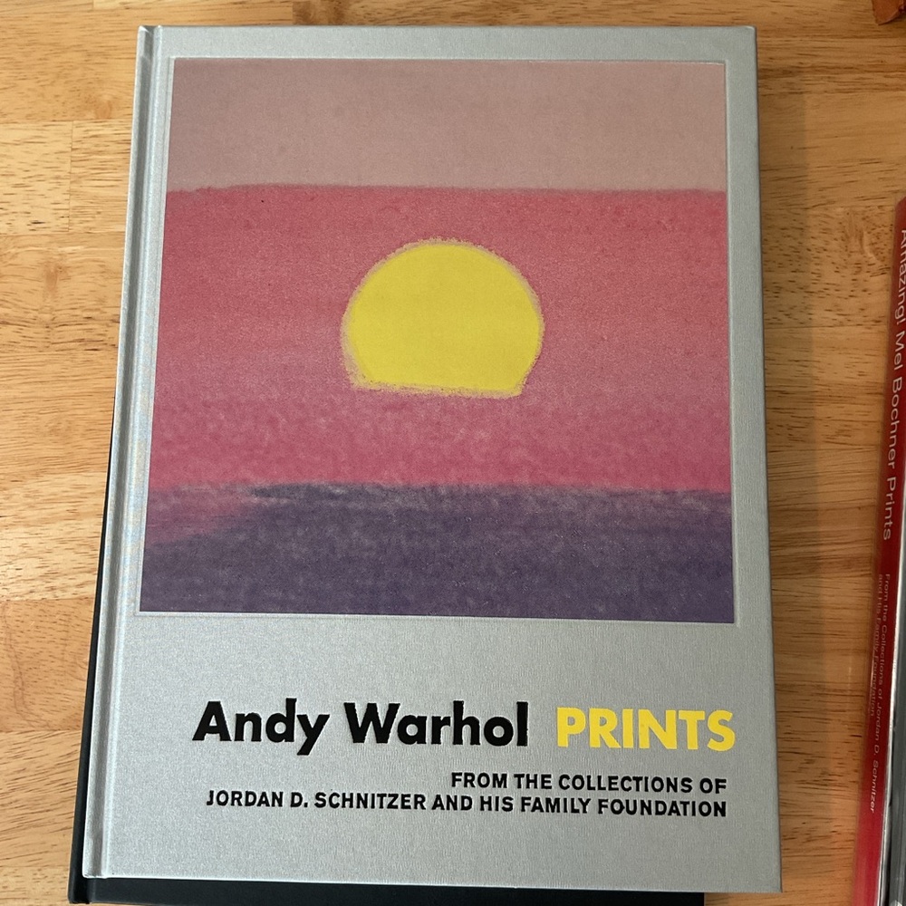 Andy Warhol Prints hardcover Art Book - Portland Art Museum Gorgeous & Fancy